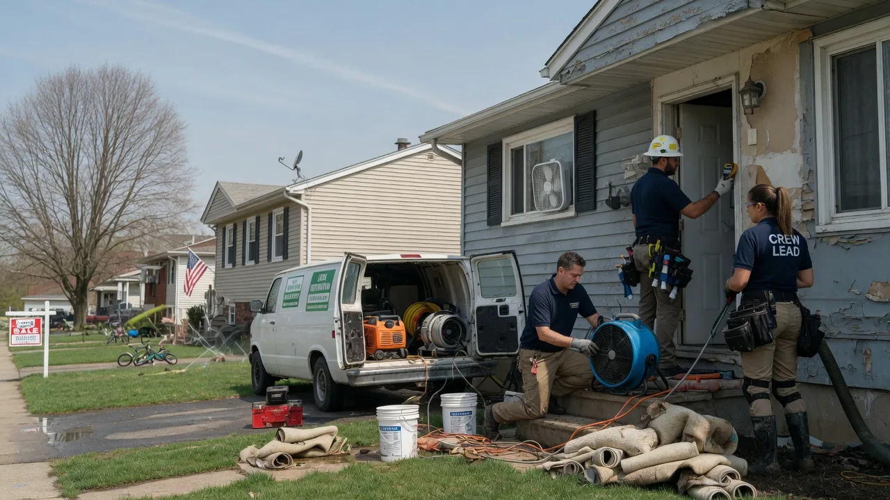Flood Cleanup in Dumfries, VA near me